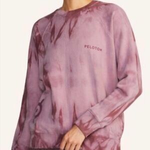 Spiritual Gangster x Peloton Purple Tie-Dye Sweatshirt